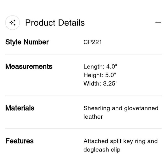 Coach Bear Bag Charm In Signature Shearling Red Nwt - Picture 3 of 6